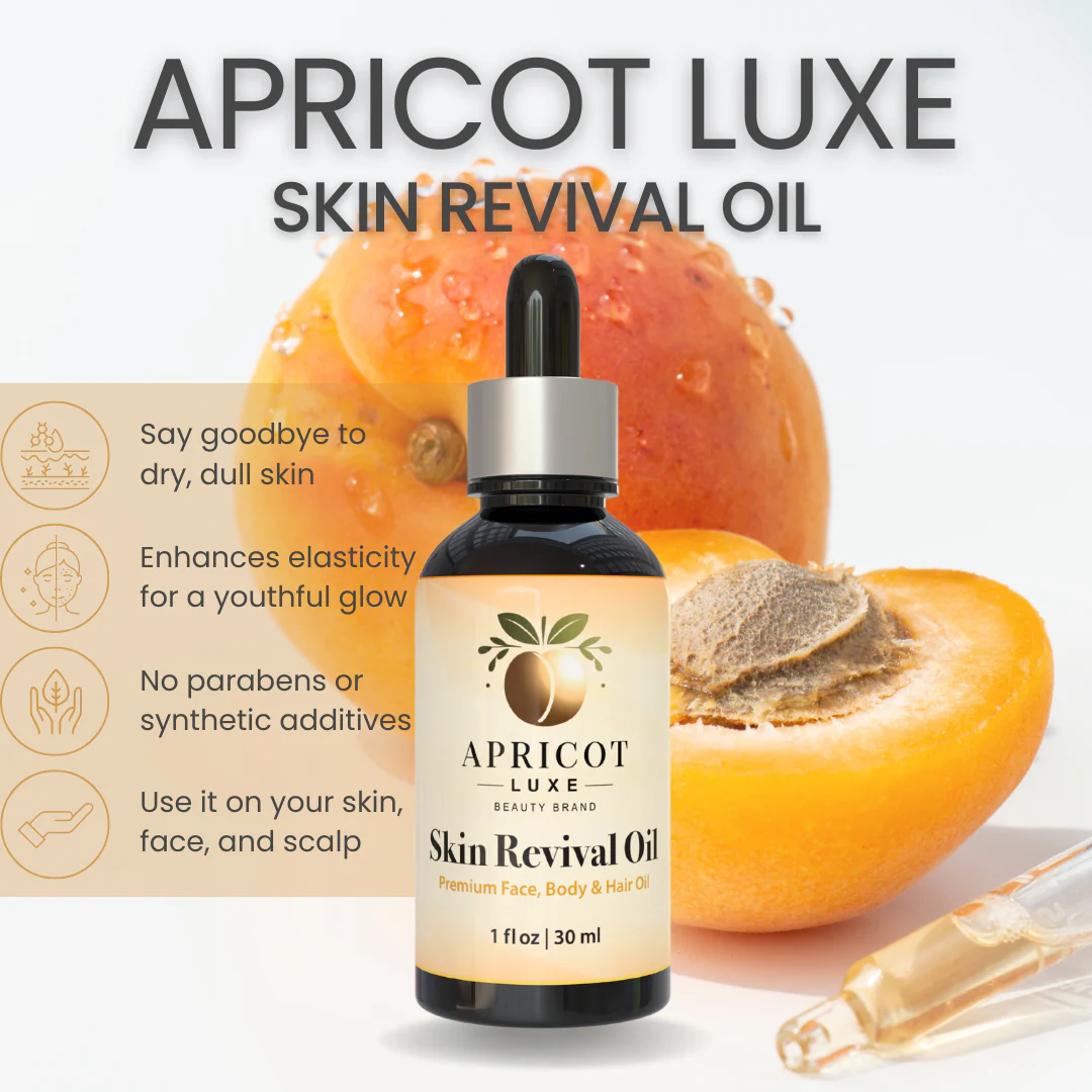Beauty Bundle: Apricot Luxe Skin Renewal Lotion & Revival Oil - Image 3
