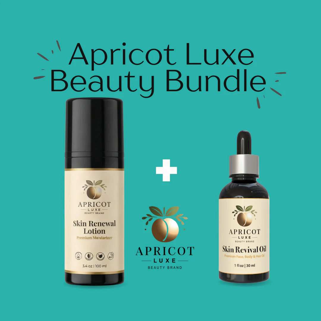 Beauty Bundle: Apricot Luxe Skin Renewal Lotion & Revival Oil - Image 4