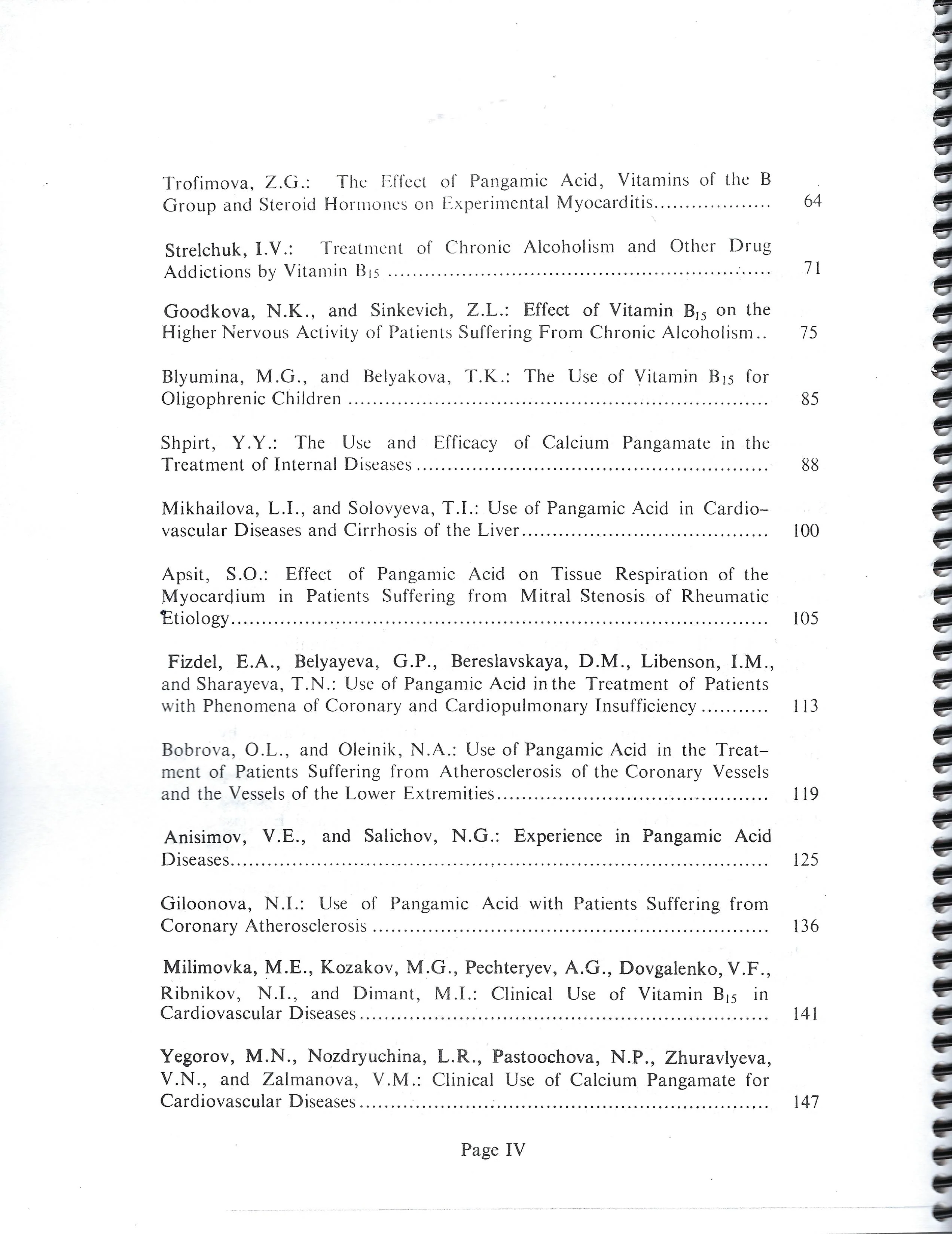 (PDF) Vitamin B15 (Pangamic Acid) Properties, Functions and Use (206 pages) - Image 3