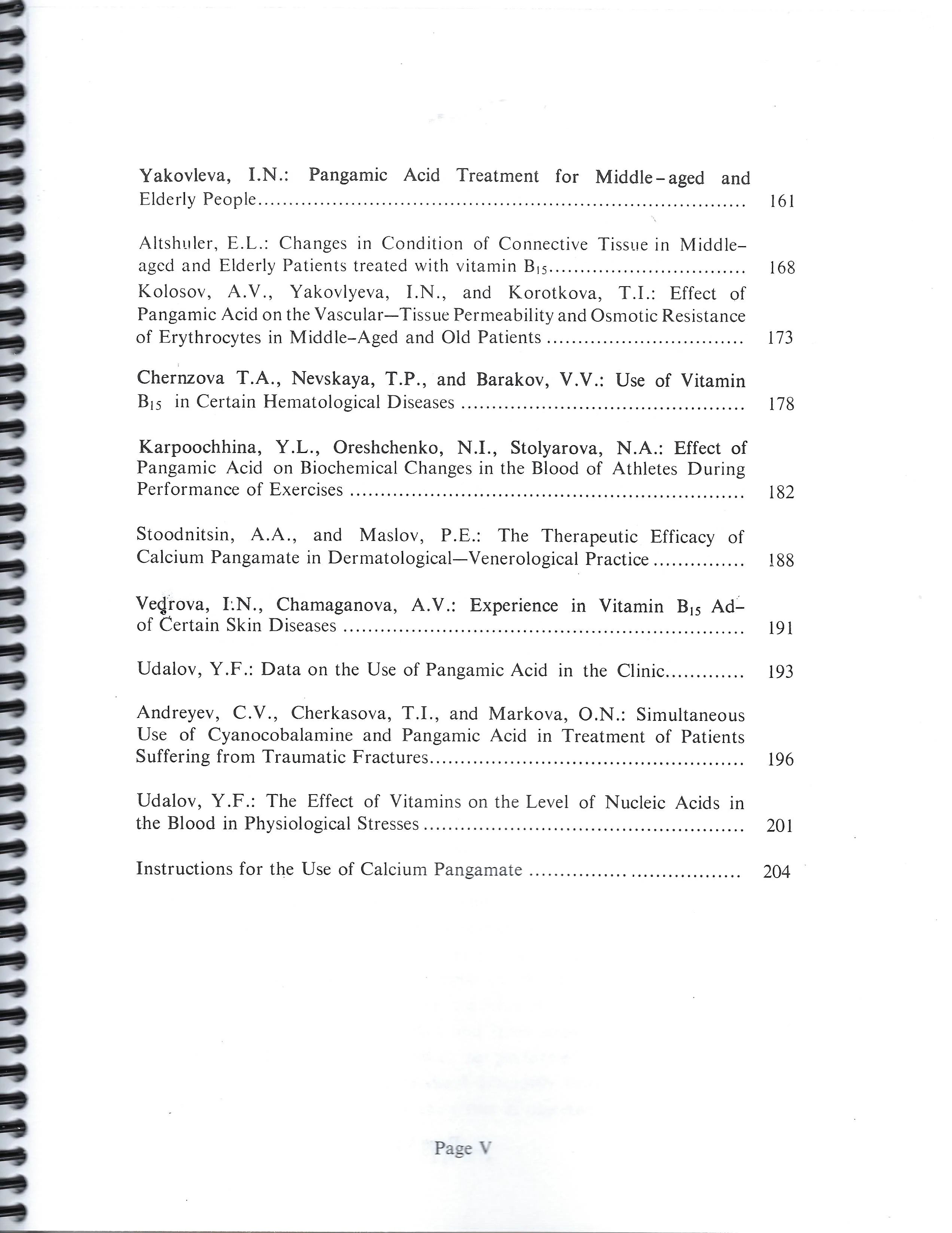 (PDF) Vitamin B15 (Pangamic Acid) Properties, Functions and Use (206 pages) - Image 4